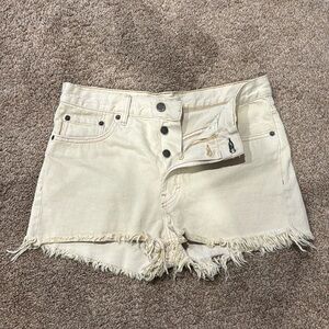 Cheap Monday Distressed Denim Shorts
